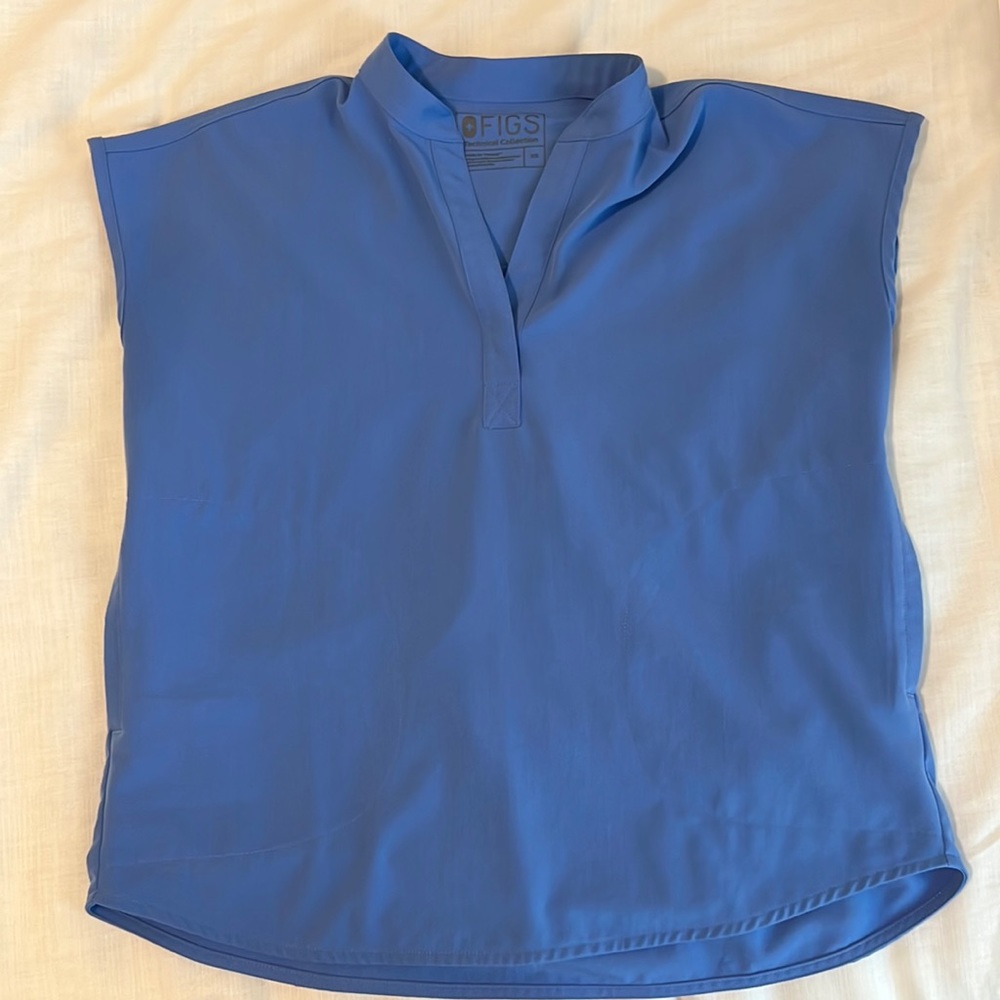 Figs Women's Blue Top